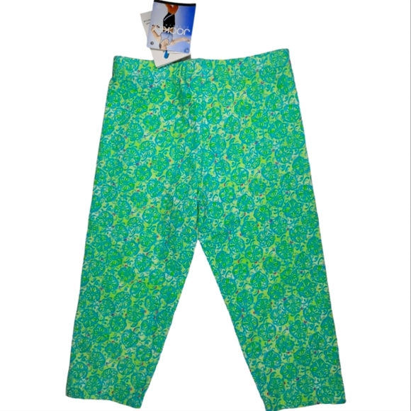 *NWT* JOCKEY Activewear/Athleisure Print Capri & Racerback Top with Lycra - Picture 7 of 13